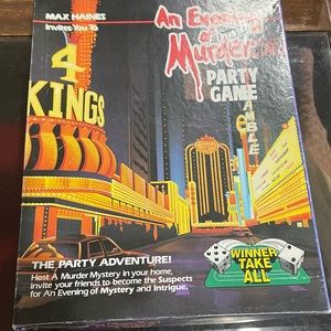 Vintage Murder mystery game